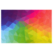 rainbow gradient triangles puzzle