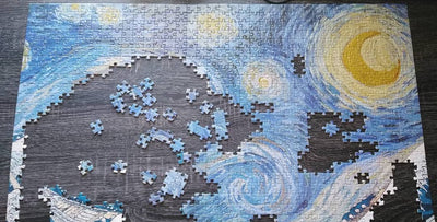 Watch A Puzzle Get Put Together in 60 Seconds