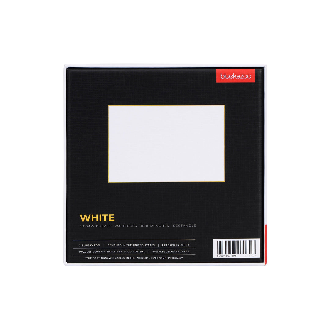 IMPOSSIBLE: WHITE 250pc Jigsaw Puzzle by Blue Kazoo