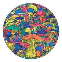 round mushroom jigsaw puzzle
