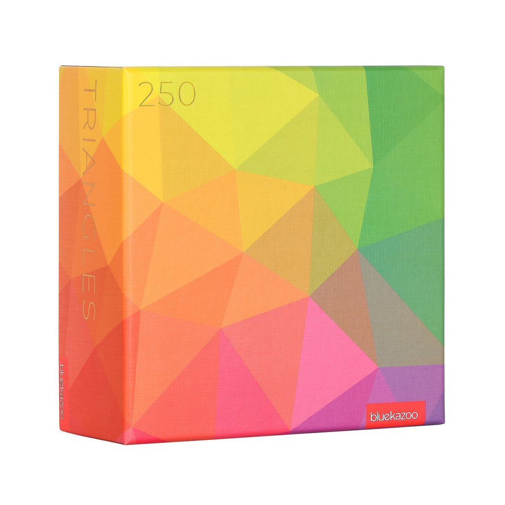 TRIANGLES 250 Jigsaw Puzzle by Blue Kazoo TRIANGLES 250 Jigsaw Puzzle by Blue Kazoo