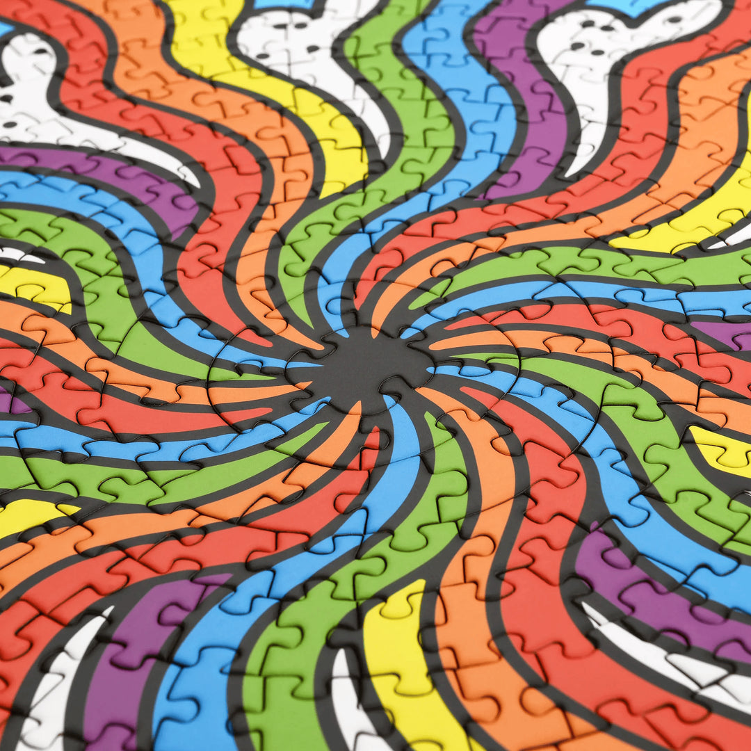 K.KAZUページ SKY HIGH 1,000 Piece Round Jigsaw Puzzle by Blue Kazoo