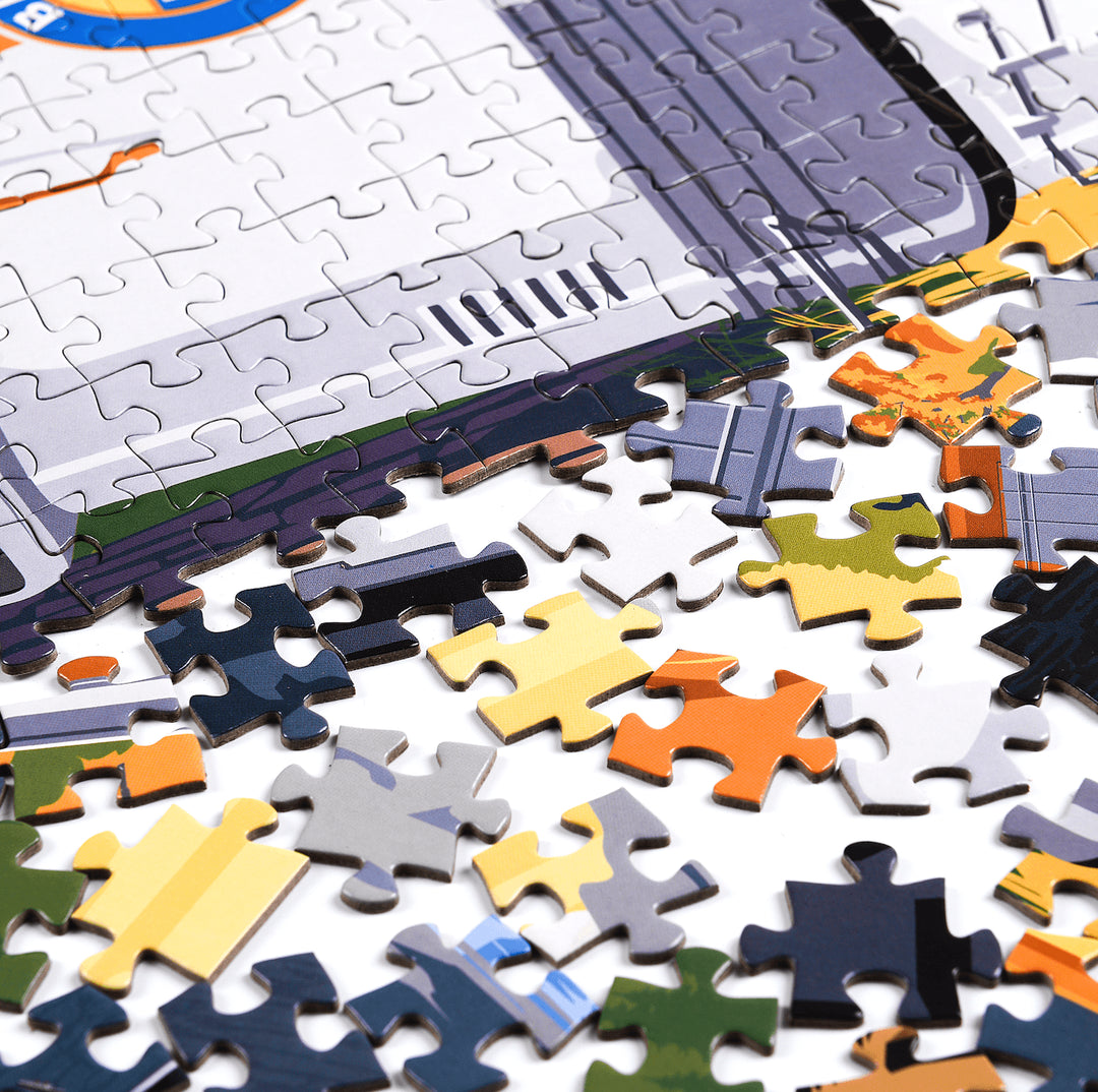 TRAIN 1,000 Piece Jigsaw Puzzle by Blue Kazoo