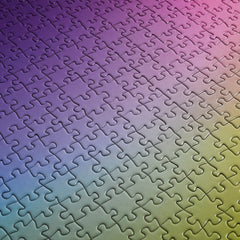 gradient color puzzle pieces