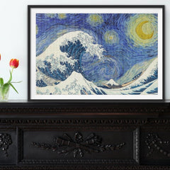 Starry Night and The Great Wave puzzle