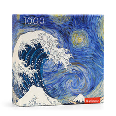 Starry Night and The Great Wave puzzle