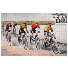 Wheelman in A Red Hot Finish vintage puzzle