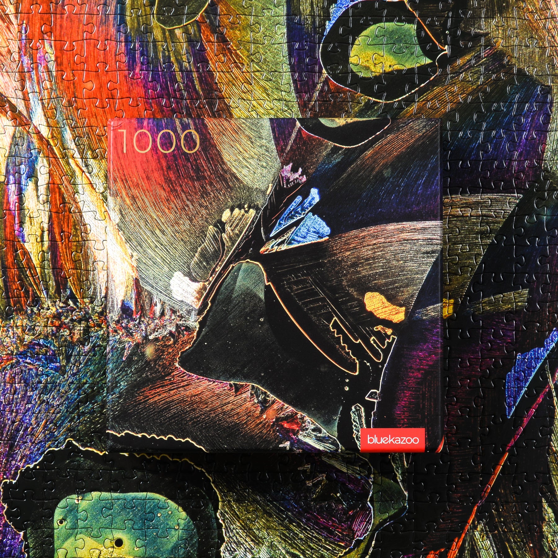 Microlife III Puzzle 1000 Piece Microlife Puzzle Blue Kazoo