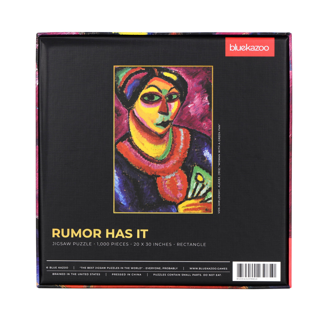 RUMOR HAS IT 1,000 Piece Jigsaw Puzzle by Blue Kazoo