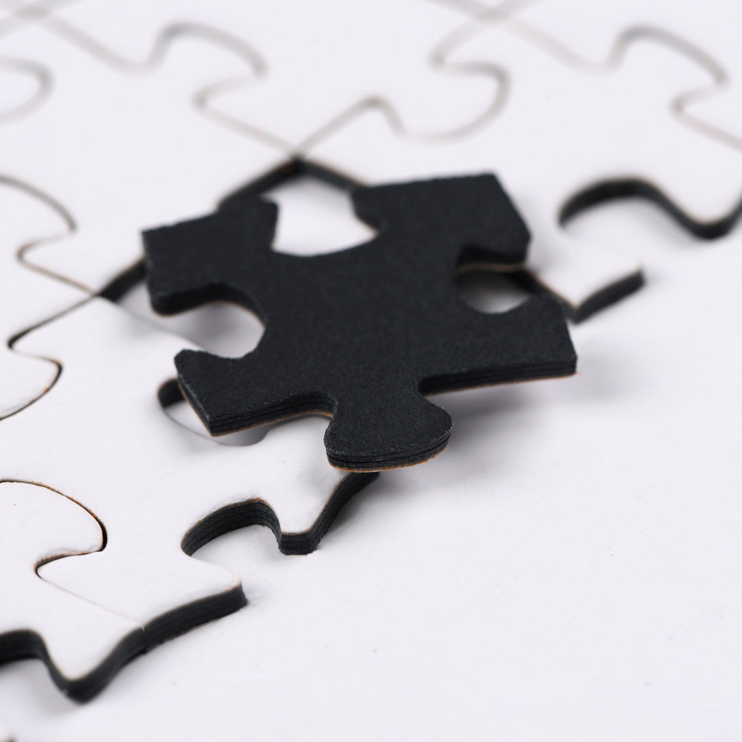 IMPOSSIBLE: WHITE 250pc Jigsaw Puzzle by Blue Kazoo