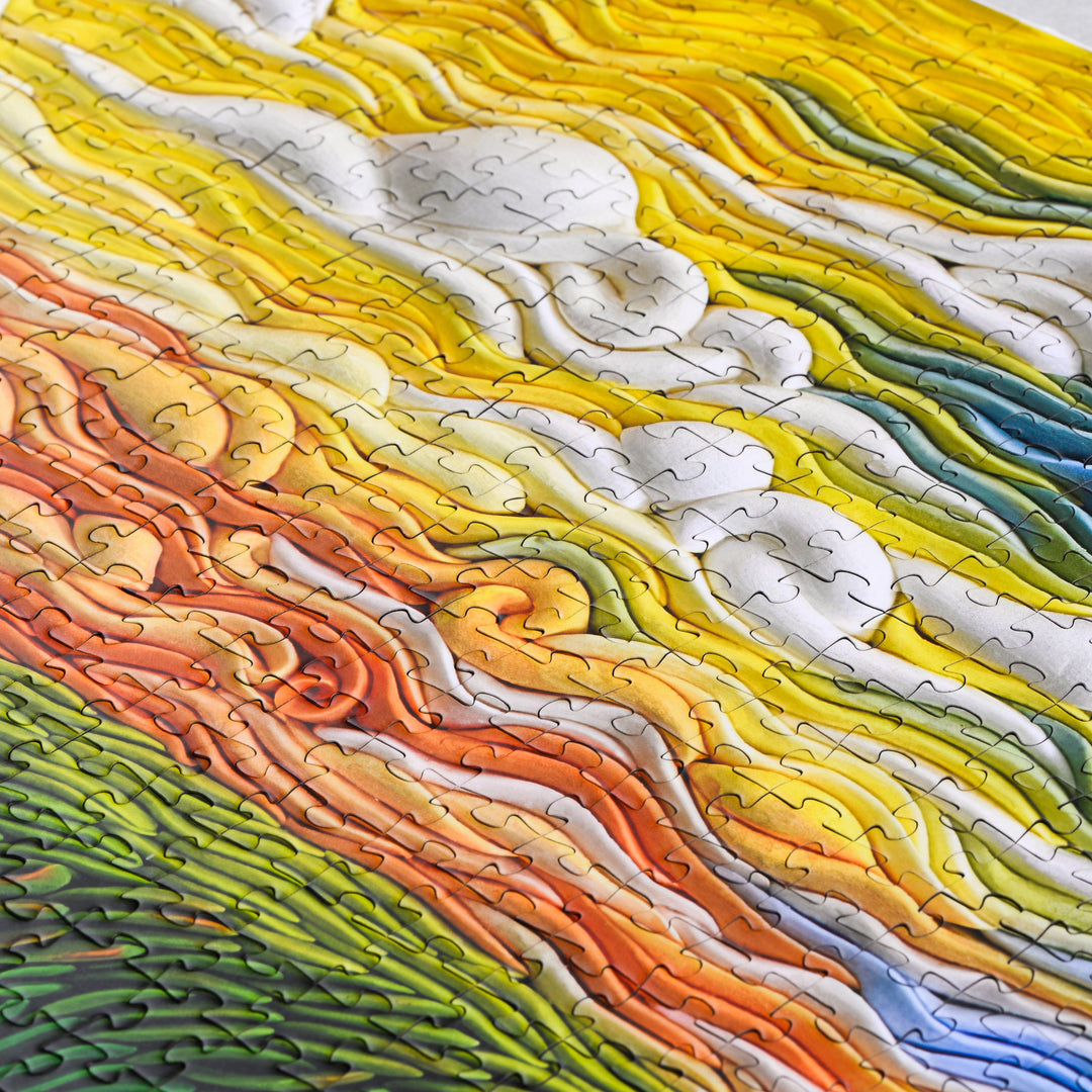 MERIDIAN Colorful Jigsaw Puzzle by Blue Kazoo