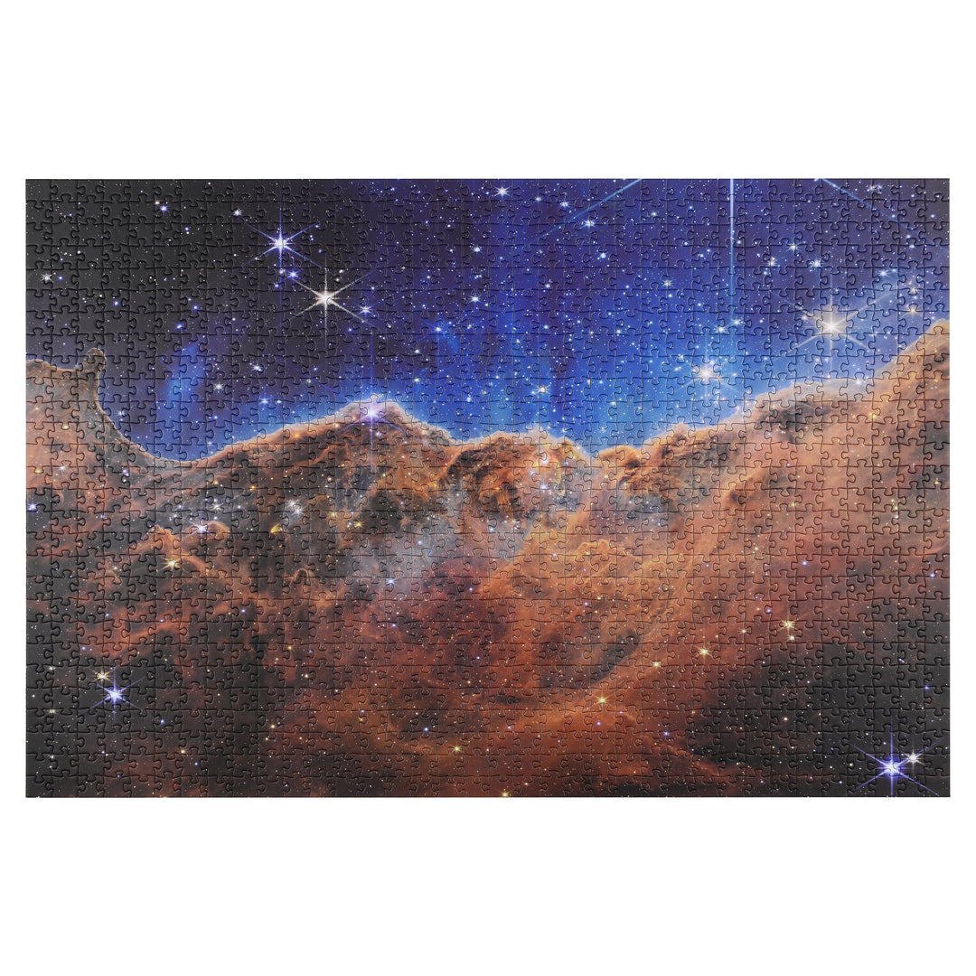 kazuページ COSMIC CLIFFS Space Jigsaw Puzzle by Blue Kazoo