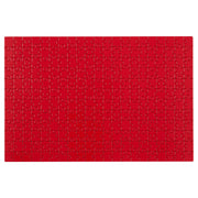 red solid color puzzle