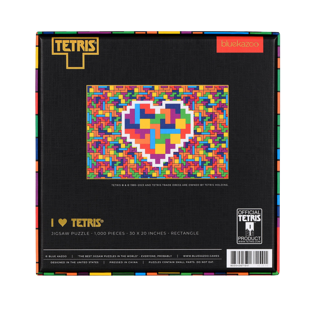 I ♥ TETRIS® Jigsaw Puzzle by Blue Kazoo