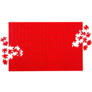 250 piece red one color puzzle