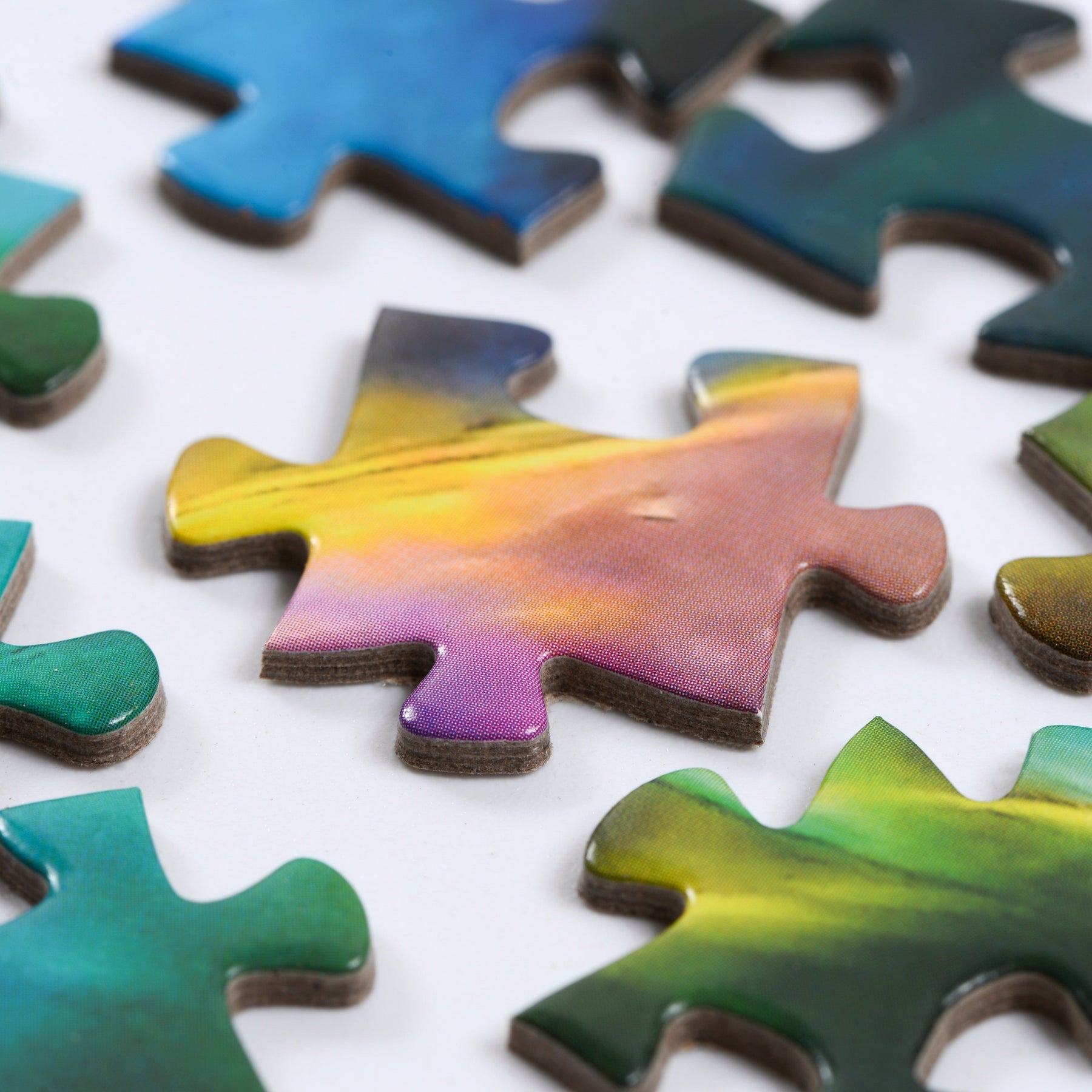 Microlife I Puzzle 1000 Piece Microlife Puzzle Blue Kazoo