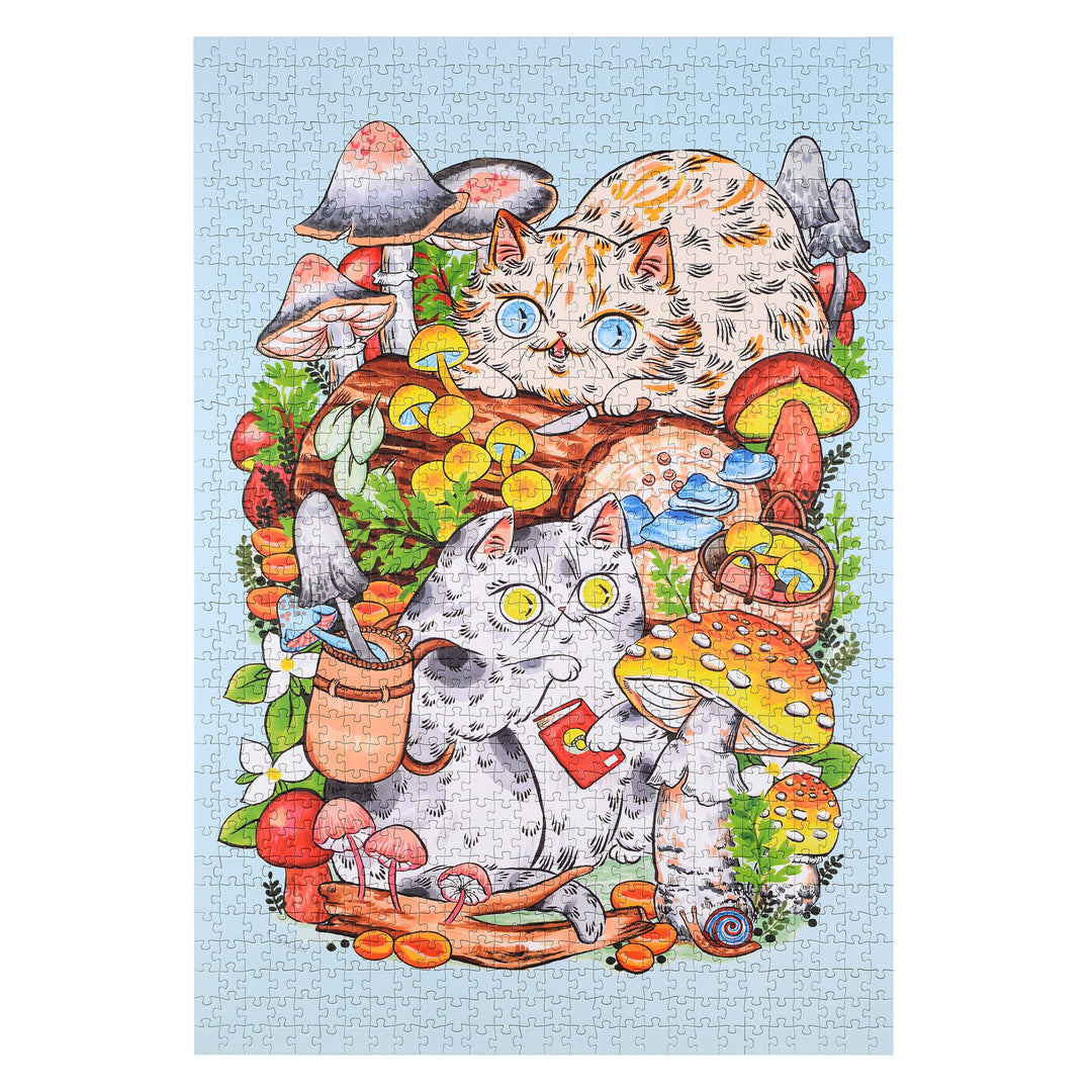 TRIPPY PICNIC 1000pc Jigsaw Puzzle by Blue Kazoo