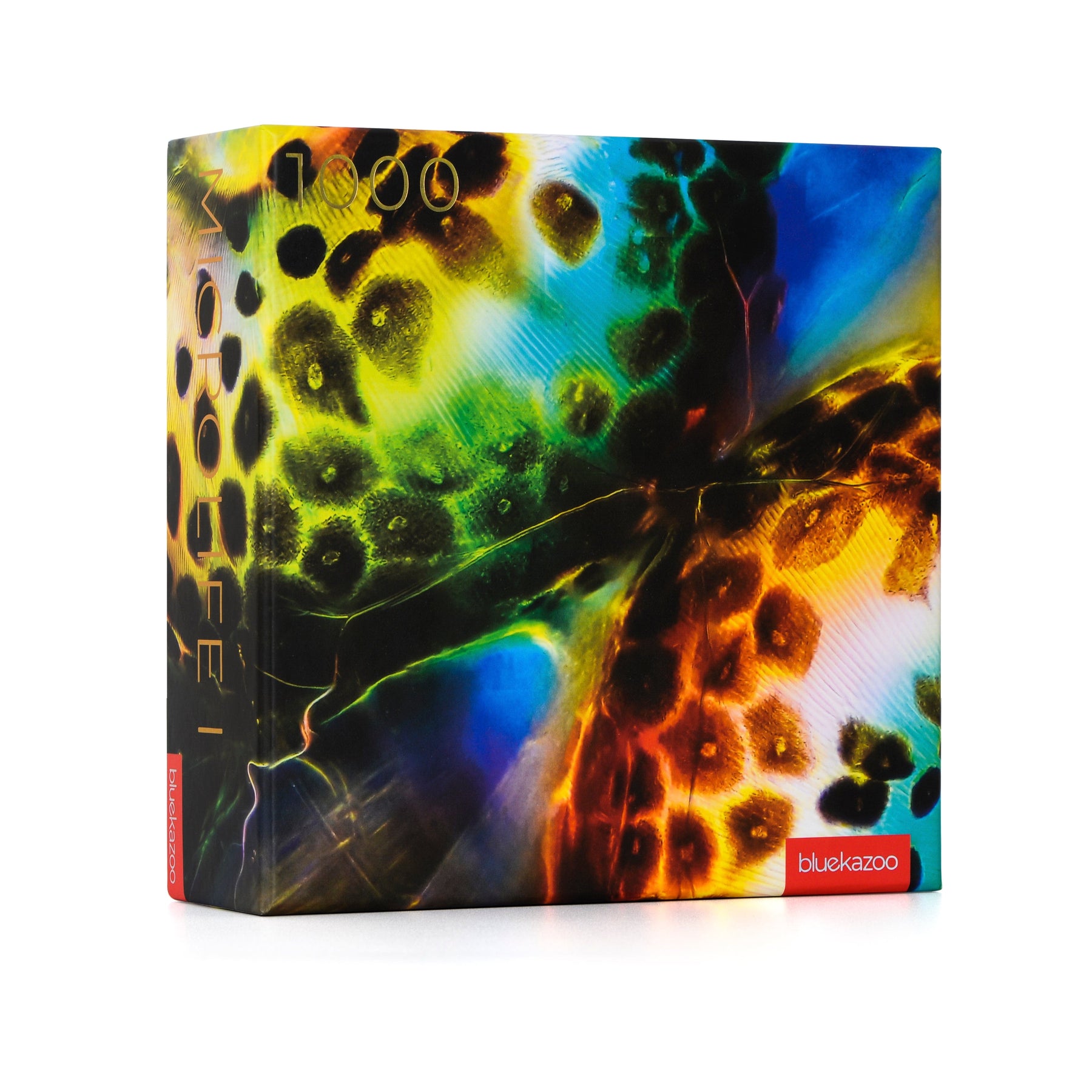 Microlife I Puzzle 1000 Piece Microlife Puzzle Blue Kazoo